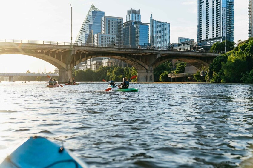 Picture 12 for Activity Austin: Sunset Bat Watching Kayak Tour