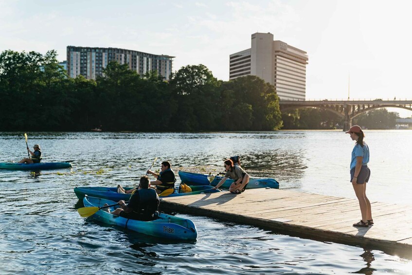 Picture 10 for Activity Austin: Sunset Bat Watching Kayak Tour