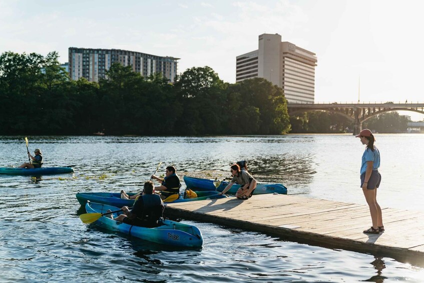 Picture 9 for Activity Austin: Sunset Bat Watching Kayak Tour