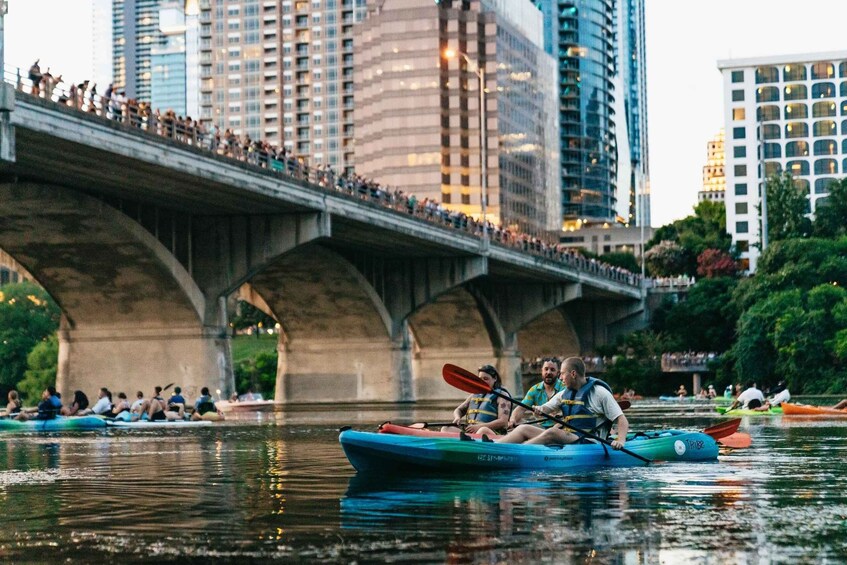 Picture 13 for Activity Austin: Sunset Bat Watching Kayak Tour