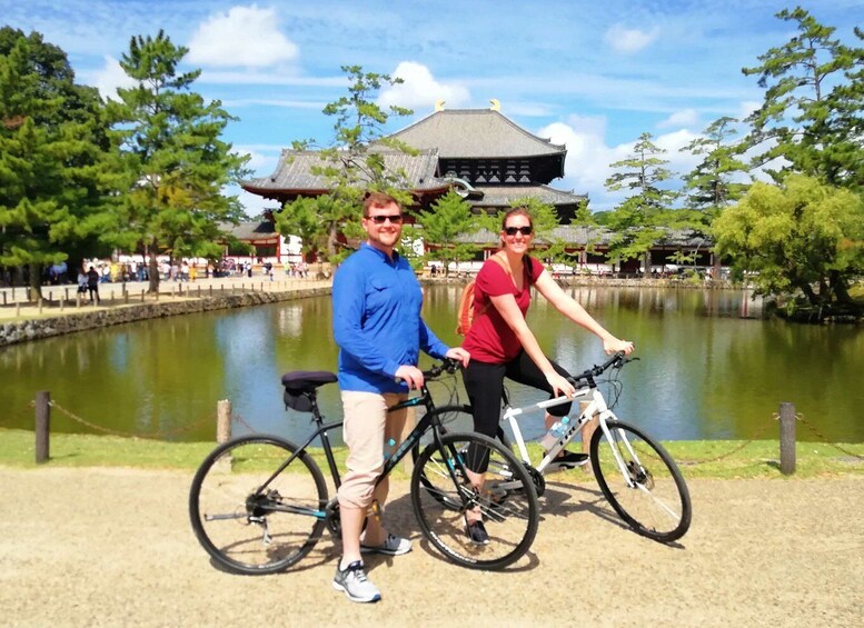 Nara: City Highlights Shared Group or Private Bike Tour