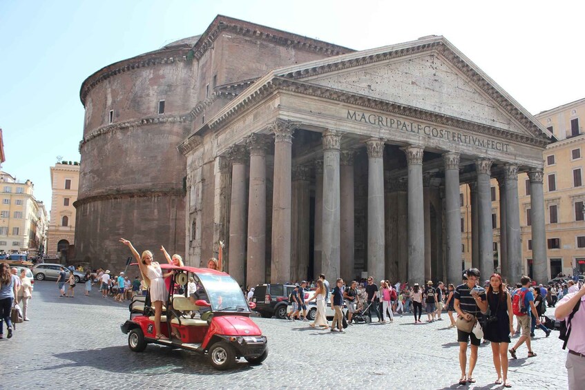 Picture 8 for Activity Rome: Private Guided City Highlights Tour by Golf Cart