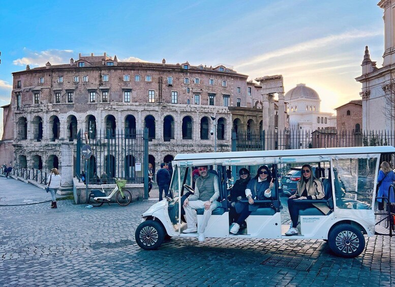 Picture 2 for Activity Rome: Private Guided City Highlights Tour by Golf Cart