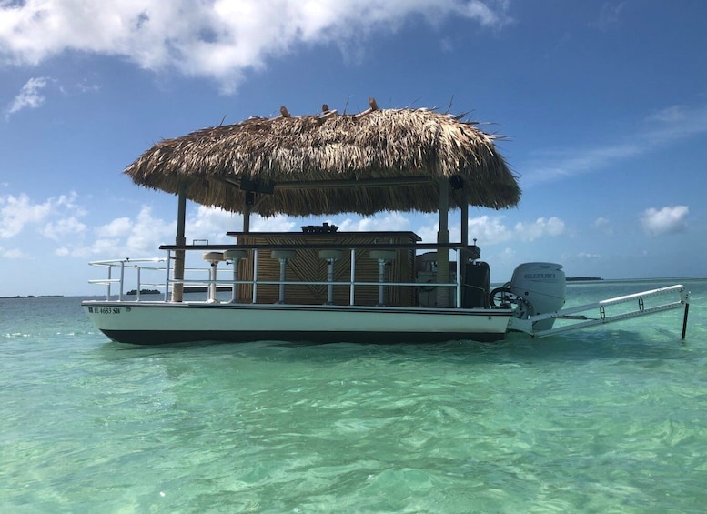 Picture 2 for Activity Key West: Private Florida Keys Sandbar Tiki Boat Cruise