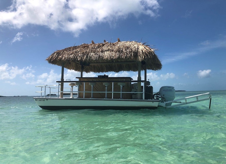 Picture 2 for Activity Key West: Private Florida Keys Sandbar Tiki Boat Cruise