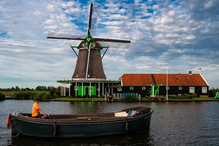 Picture 3 for Activity Zaanse Schans: 60-Minute Private Luxury Cruise