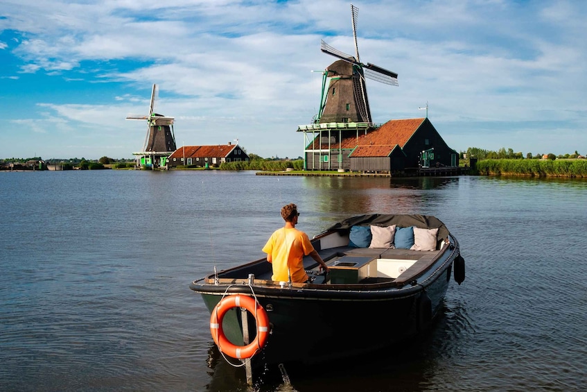 Picture 1 for Activity Zaanse Schans: 60-Minute Private Luxury Cruise