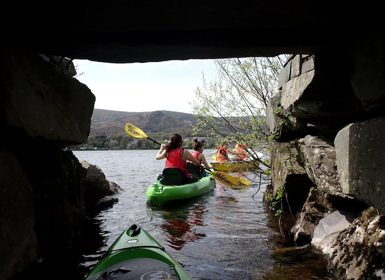 Picture 1 for Activity Snowdonia: Llyn Padarn Guided Family Kayaking Adventure