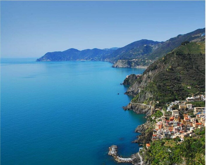 Picture 3 for Activity Genoa: Full-Day Cinque Terre Sightseeing Cruise