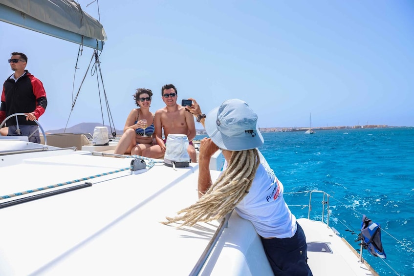 Picture 5 for Activity Fuerteventura: Private Luxury Catamaran to Lobo Island