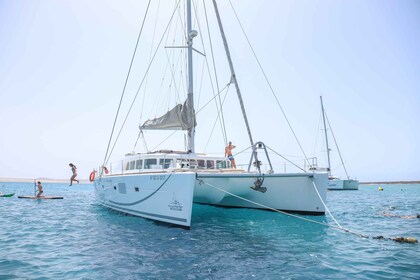 Fuerteventura: Catamaran Mewah Pribadi ke Pulau Lobo