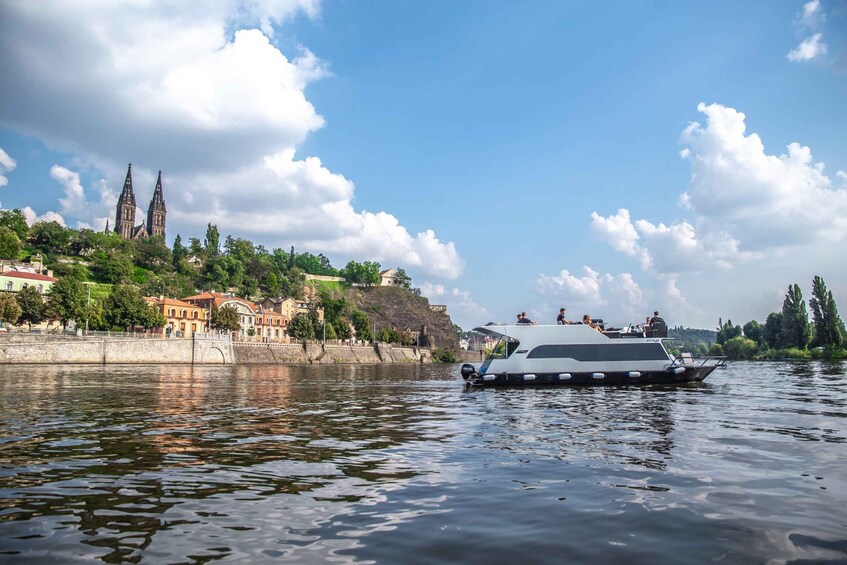 Picture 1 for Activity Prague: Private River Cruise with Unlimited Beer or Prosecco