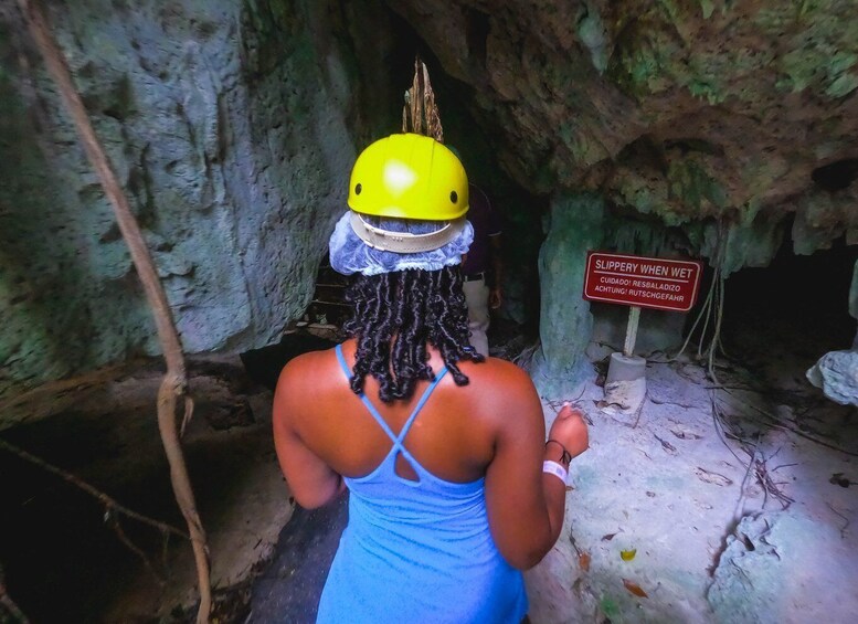 Picture 3 for Activity From Falmouth: Horseback Ride n Swim with Green Grotto Caves