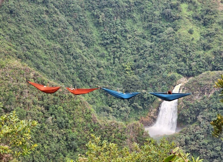 Picture 2 for Activity From Medellín: Dream Hammocks, Zipline, & Waterfall Day Trip