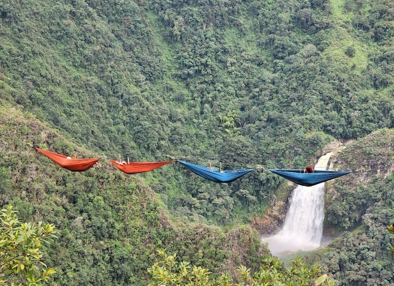 Picture 2 for Activity From Medellín: Dream Hammocks, Zipline, & Waterfall Day Trip