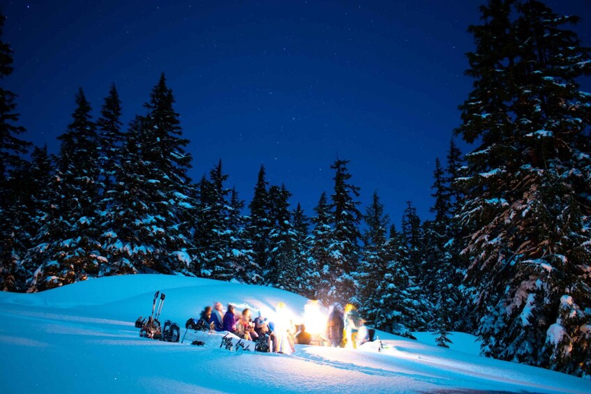 Picture 3 for Activity Bend: Cascade Mountains Snowshoeing Tour and Bonfire