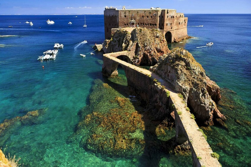 Picture 5 for Activity Peniche: Berlengas Roundtrip and Glass-Bottom Boat Cave Tour