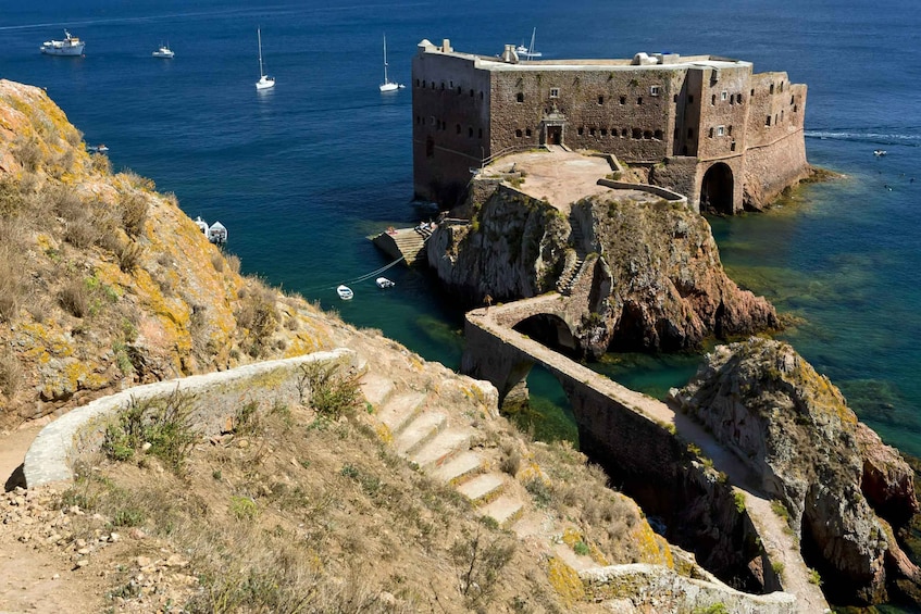 Picture 3 for Activity Peniche: Berlengas Roundtrip and Glass-Bottom Boat Cave Tour