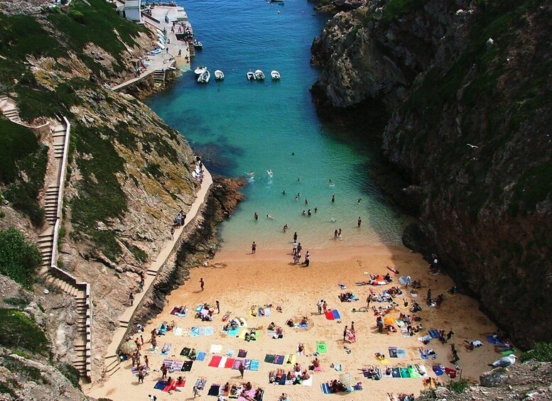 Picture 6 for Activity Peniche: Berlengas Roundtrip and Glass-Bottom Boat Cave Tour