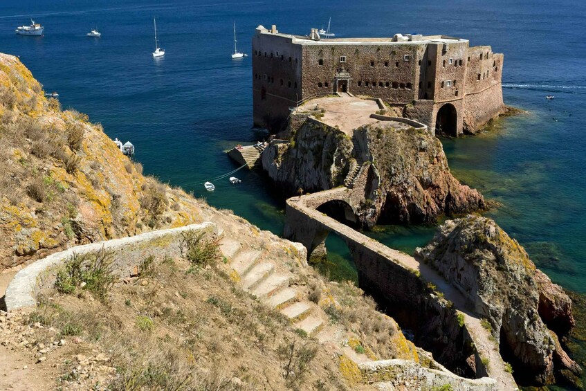 Picture 3 for Activity Peniche: Berlengas Roundtrip and Glass-Bottom Boat Cave Tour