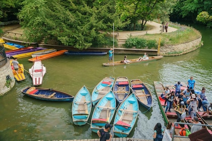 Oxford: Punting Tour on River Cherwell