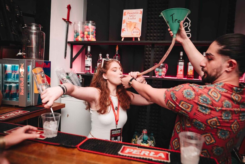 Picture 12 for Activity Krakow: Pub Crawl with 1 Hour of Unlimited Alcoholic Drinks