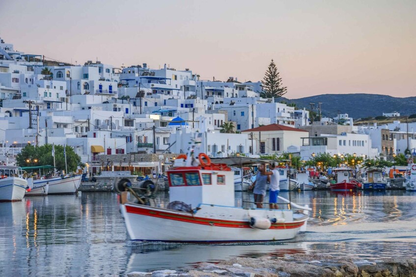 Picture 4 for Activity Paros: Private Sunset Highlights MiniVan Tour