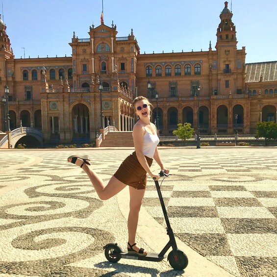 Picture 2 for Activity Seville: Electric Scooter City Tour