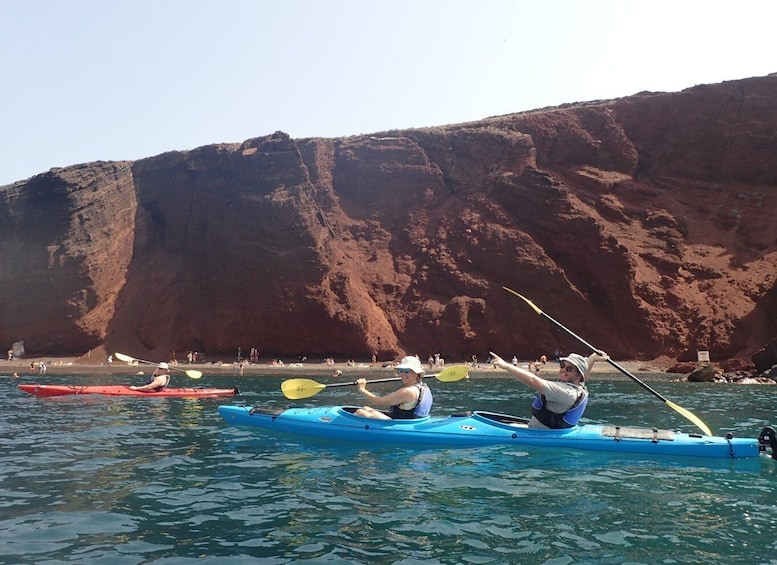 Picture 1 for Activity Santorini South Discovery: Introduction to Sea Kayaking