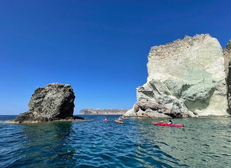 Picture 4 for Activity Santorini: South Sea Kayaking Tour with Sea Caves and Picnic