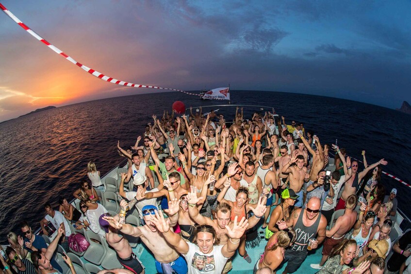 Picture 8 for Activity Ibiza: Sunset Boat Party Cruise with DJs