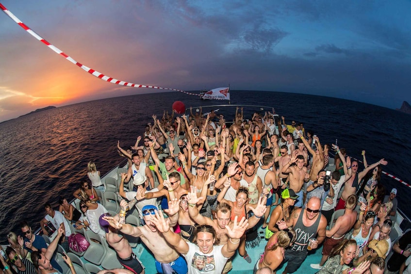 Picture 8 for Activity Ibiza: Sunset Boat Party Cruise with DJs