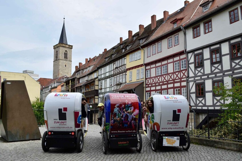 Picture 8 for Activity Erfurt: Private Guided Classic Old Town E-Rickshaw Tour