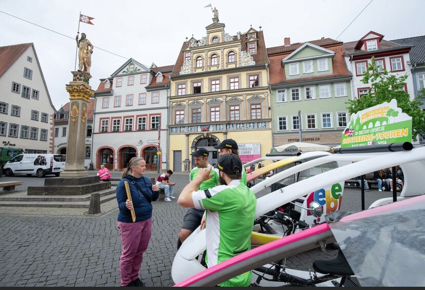 Picture 7 for Activity Erfurt: Private Guided Classic Old Town E-Rickshaw Tour