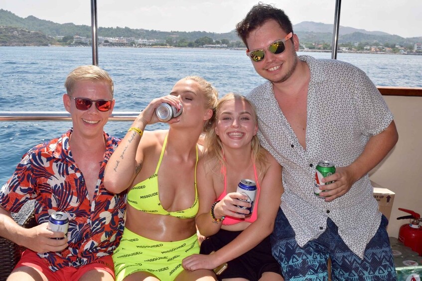 Picture 9 for Activity Rhodes: Boat Party Cruise with Live DJ