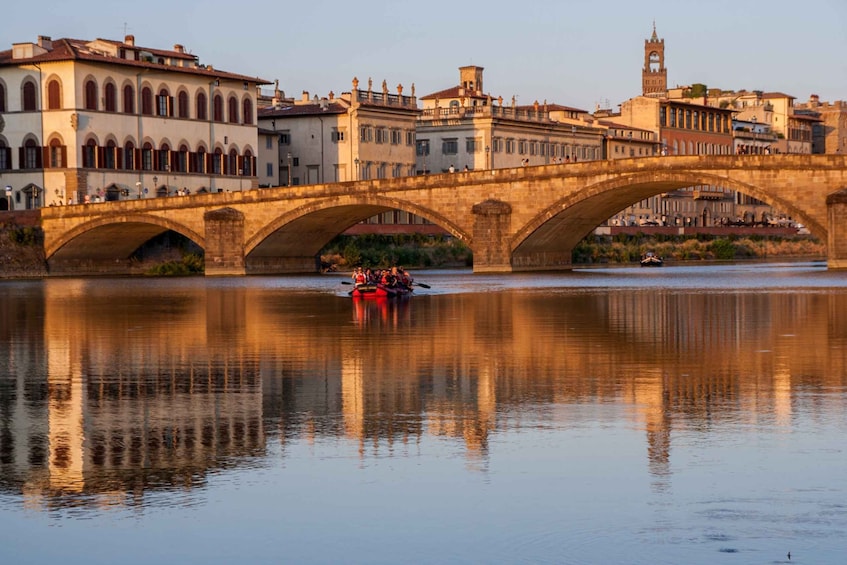 Picture 1 for Activity Florence: Pontevecchio Bridge and City Sights Rafting Cruise