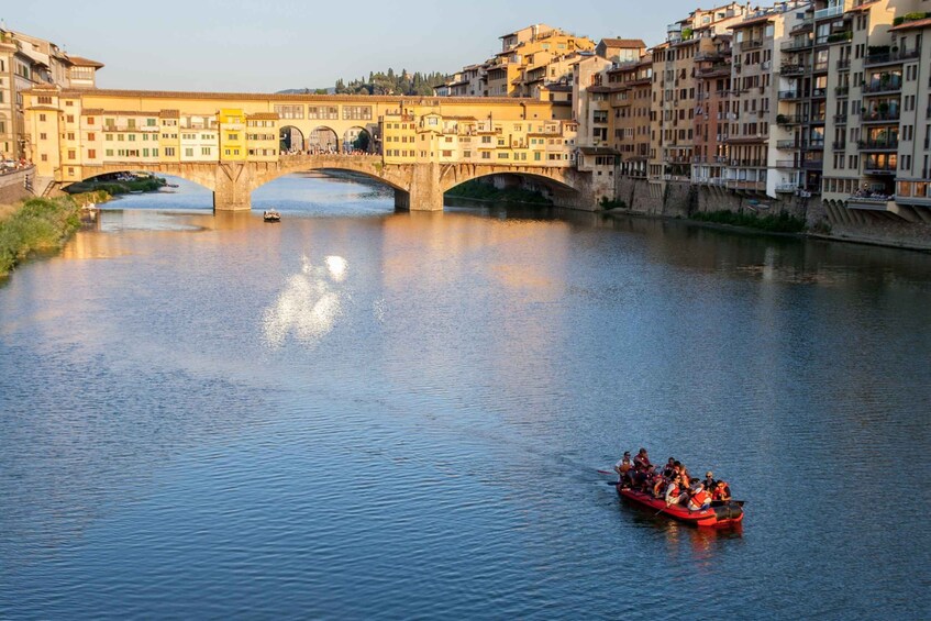 Picture 2 for Activity Florence: Pontevecchio Bridge and City Sights Rafting Cruise