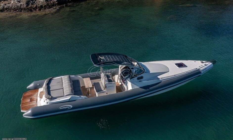 Picture 1 for Activity Rhodes: Luxury RIB All-Inclusive Swimming Cruise to 3 Bays