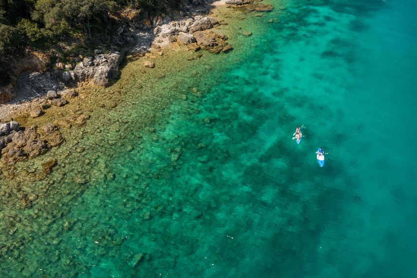 Rovinj Islands: 4-Hour Guided Kayak Tour with drinks