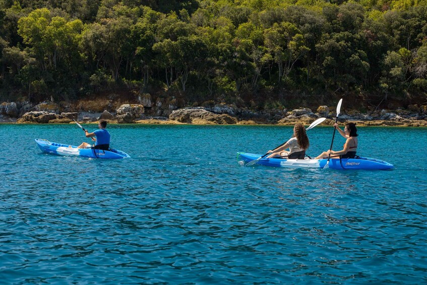 Picture 3 for Activity Rovinj Islands: 4-Hour Guided Kayak Tour with drinks