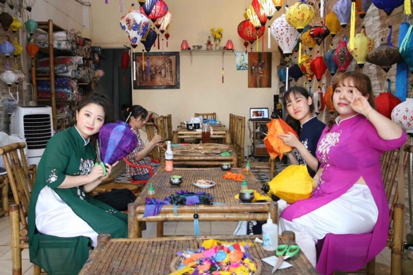 Picture 7 for Activity Hoi An: Vietnamese Foldable Lantern Making Class