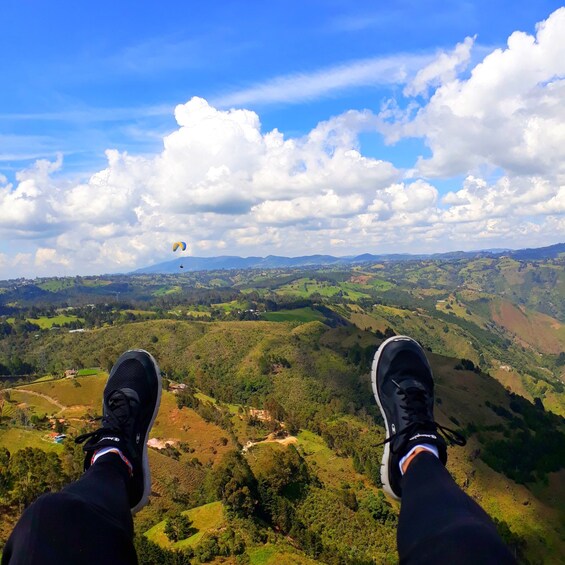Picture 3 for Activity Medellín: Valley Paragliding Trip with Certified Pilots