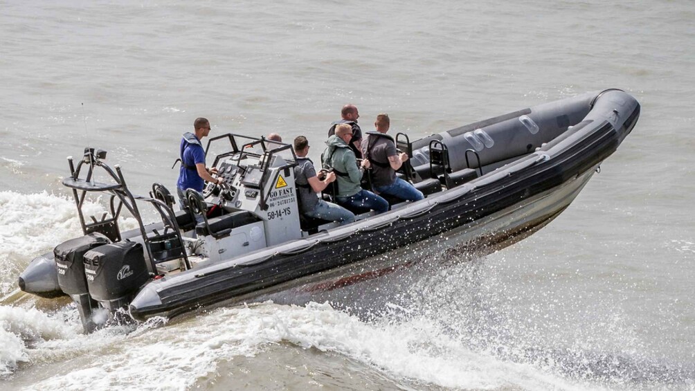 Picture 3 for Activity The Hague: Scheveningen Beach RIB Speedboat Tour