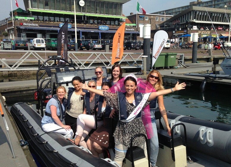 Picture 9 for Activity The Hague: Scheveningen Beach RIB Speedboat Tour