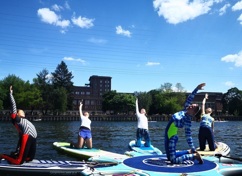 Picture 2 for Activity Berlin: Stand Up Paddling and Yoga on the Spree