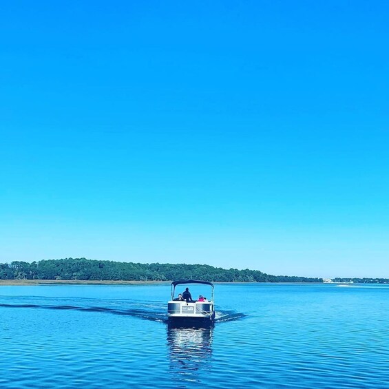 Picture 4 for Activity Hilton Head Island: Pontoon Boat Rental