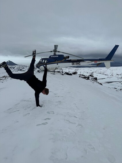 Picture 4 for Activity From Reykjavik: Fire And Ice Helicopter Tour with 2 Landings