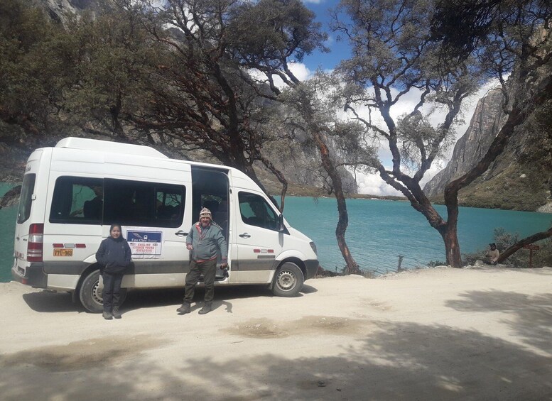 Picture 3 for Activity From Huaraz: Guided Hiking Tour of Llanganuco Lakes & Entry