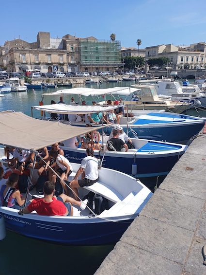 Picture 4 for Activity Syracuse: Ortigia Boat Trip with Caves and Pillirina