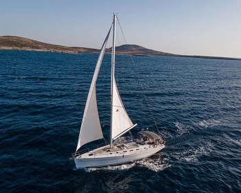 Mykonos: Delos & Rhenia Bootstour mit Mittagessen & Transfer